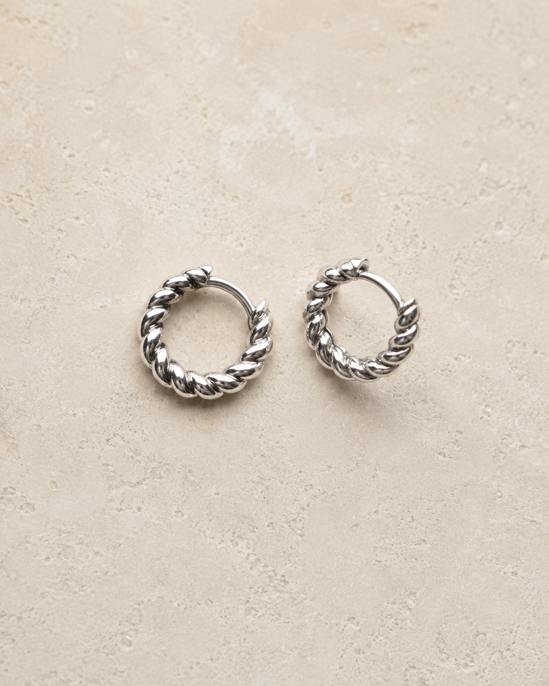 Pendientes Aros Trenzados Petite