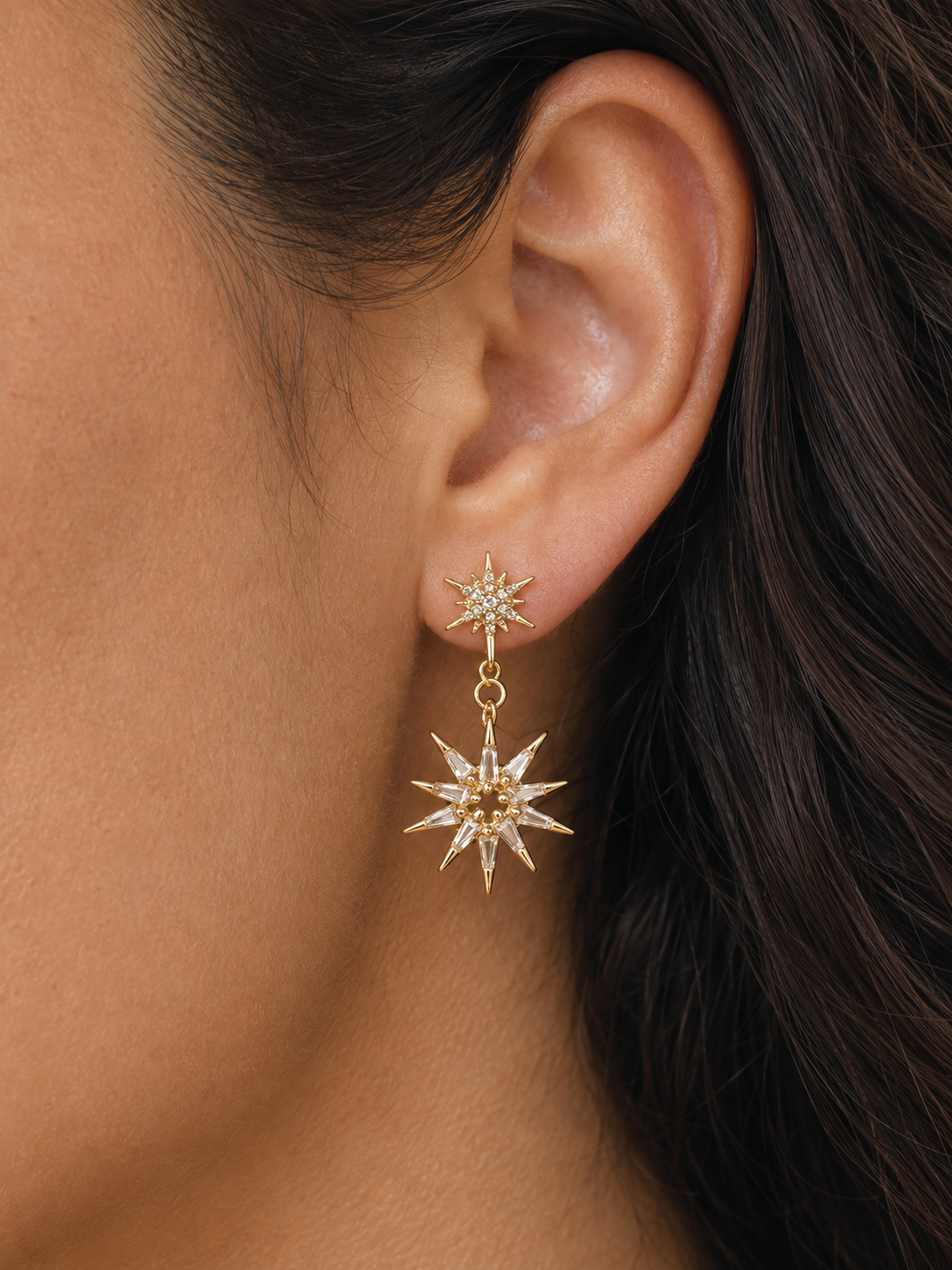 Pendientes Asteria