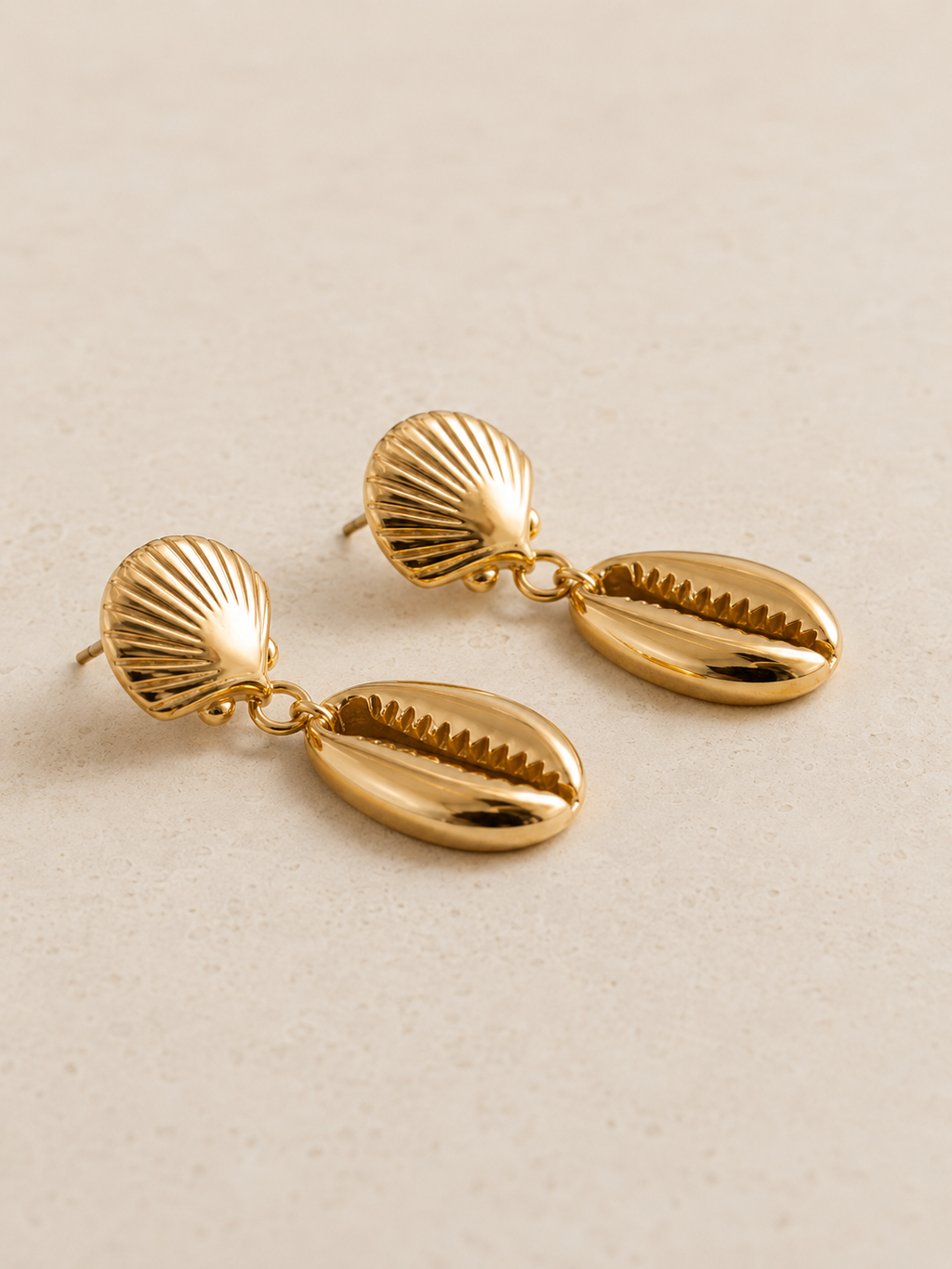 Pendientes Caracola