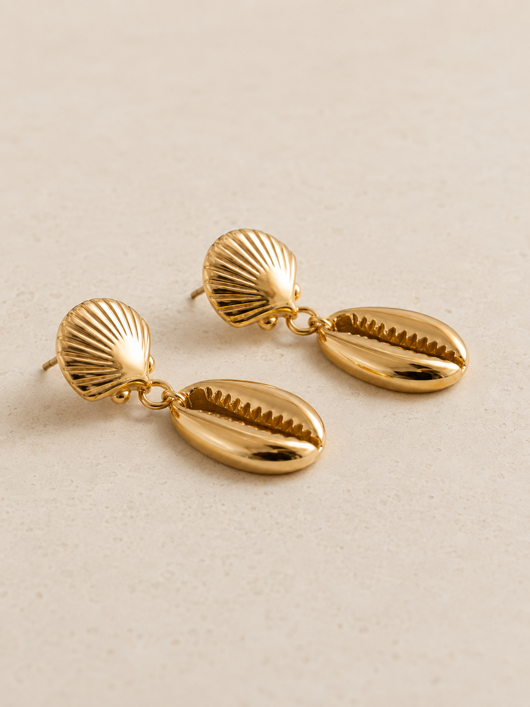 Pendientes Caracola