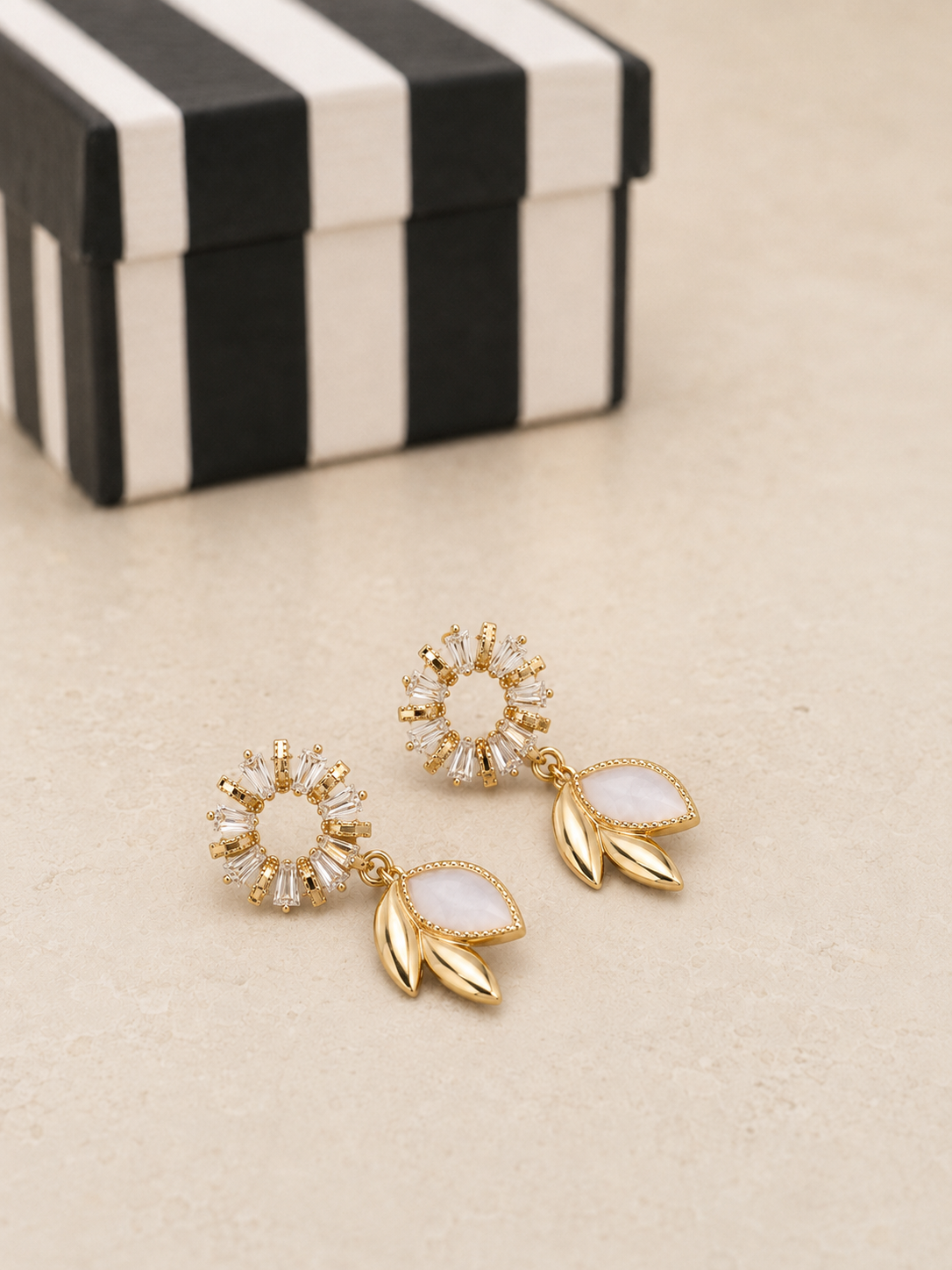 Pendientes Girasol
