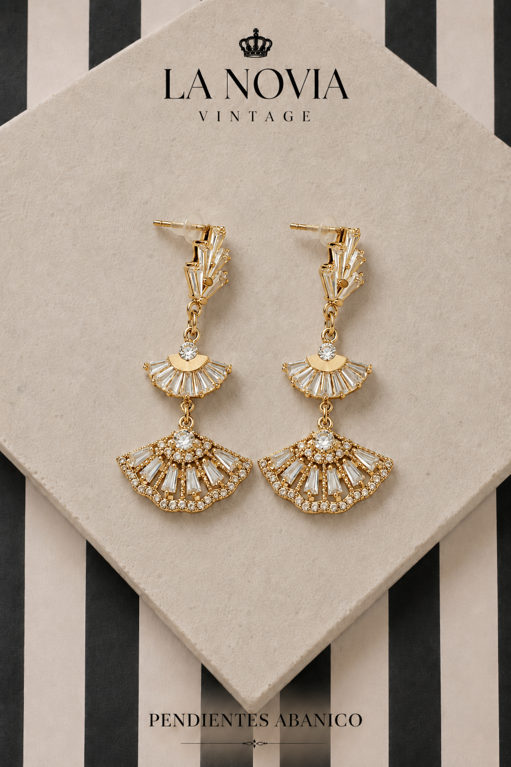 Pendientes Abanico