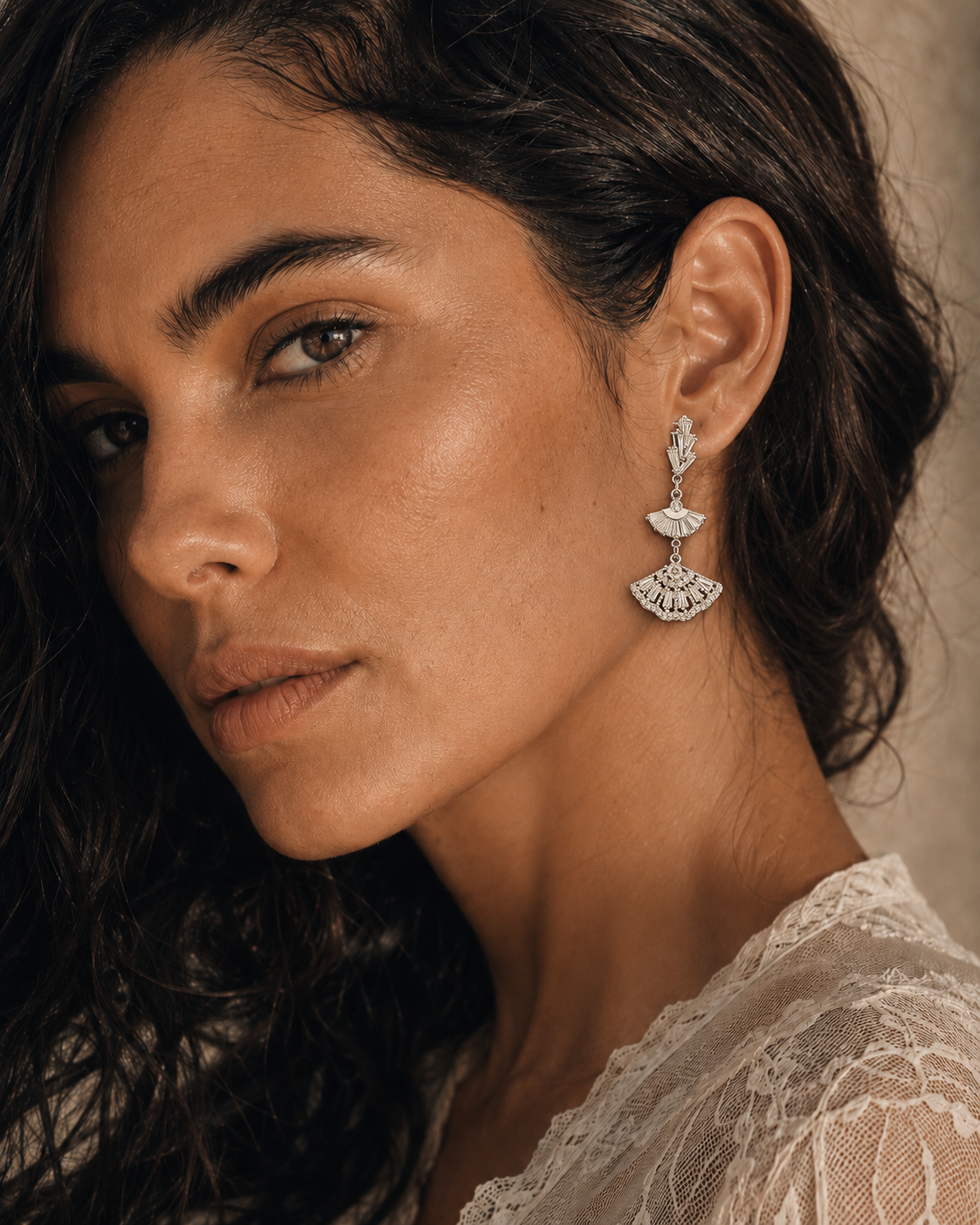 Pendientes Abanico