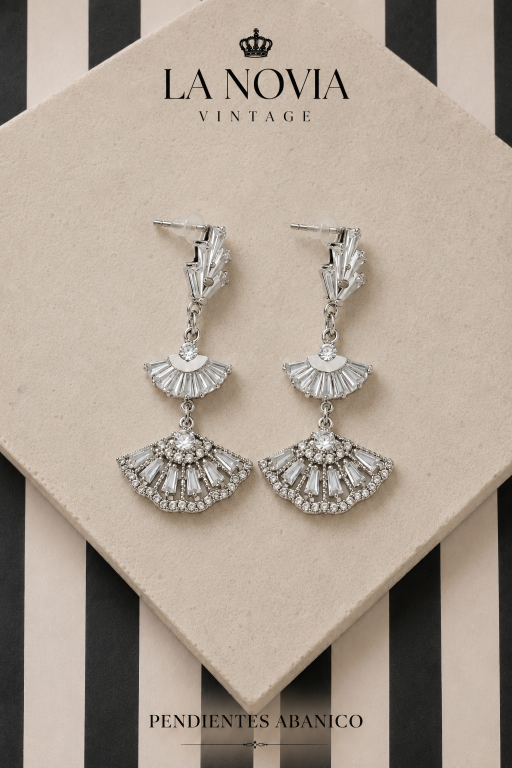 Pendientes Abanico