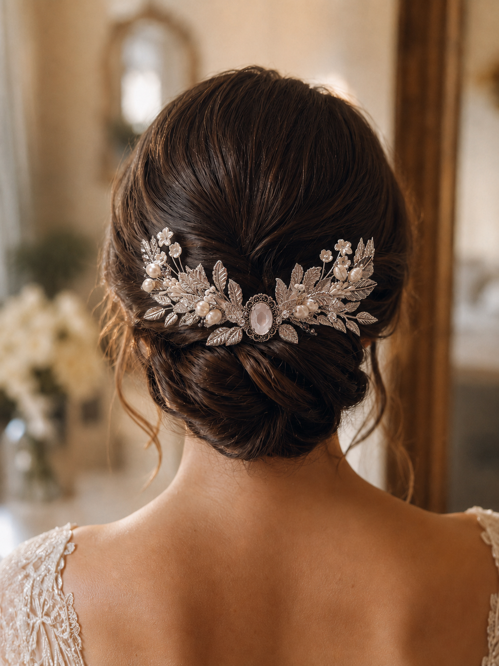Tocado de Novia Calíope
